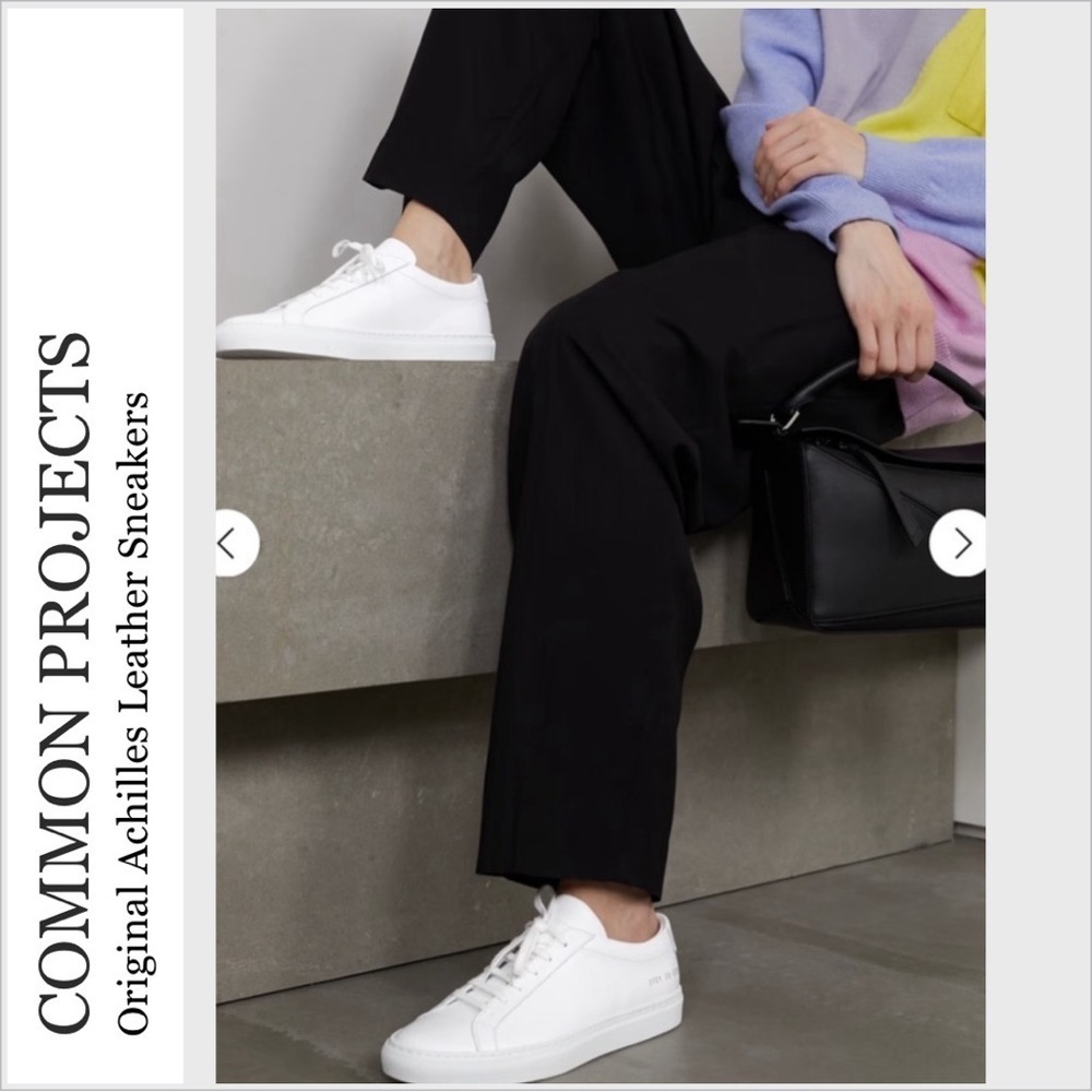 Common Projects Achilles Low White Sneakers size 36 6